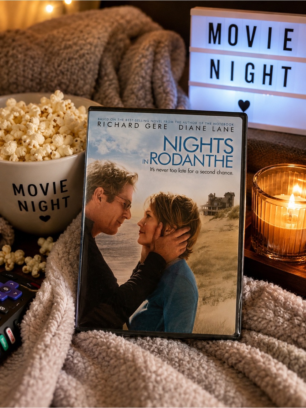 Nights in Rodanthe DVD Richard Gere Diane Lane Nicholas Sparks Romance Movie
